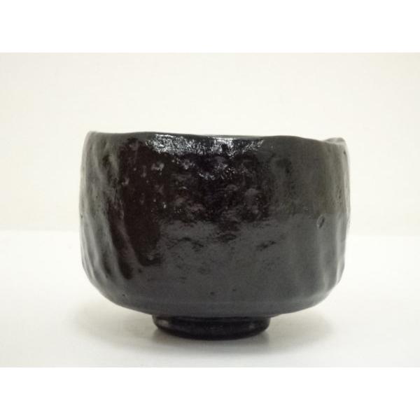 ys7145186; 宗sou 吉祥造 黒茶碗（銘：好日）（前大徳 西垣宗興書付）（