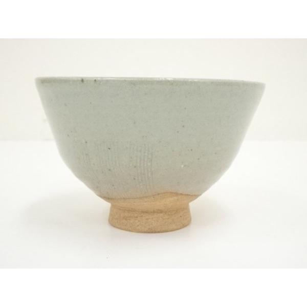 ys7146367; 宗sou 萩焼 長養窯造 灰釉茶碗（共箱）【道】 : お茶道具