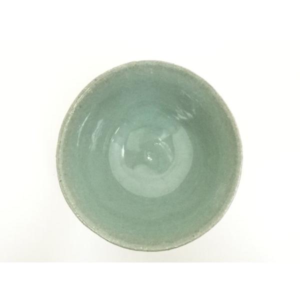 ys7168417; 宗sou 京焼 宮下善爾造 青磁釉茶碗（共箱）【道