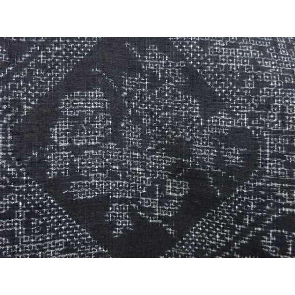 ys7169120; 宗sou 未使用品 重要無形文化財 本場結城紬100亀甲 天井柄  