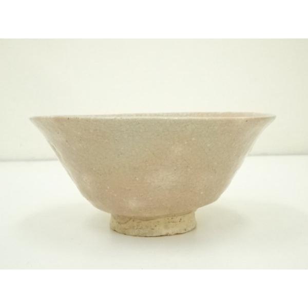 ys7178218; 宗sou 萩焼 大和春信松緑窯造 茶碗（共箱）【道】 : お