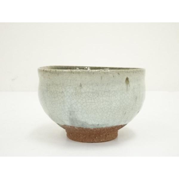 茶道具】高鶴淳一作蒔窯掛分茶碗