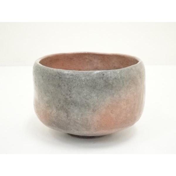 ys7209435; 宗sou 大樋焼 伊豆蔵撫山造 赤窯変茶碗（共箱）【道】 : お