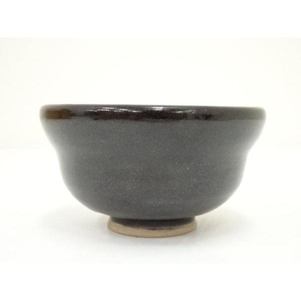ys7263328; 宗sou 薩摩焼 柿元陶苑造 黒釉茶碗（共箱）【道】 : お