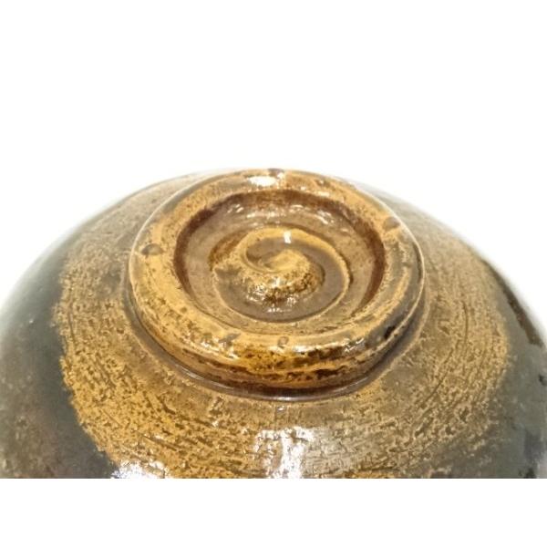【大樋窯変茶碗 伊豆蔵正次】 大樋 窯変 茶碗 茶道具 陶器 和食器 骨董 九谷 九代 大樋長左衛門 作『黒 祥雲 茶碗』 ｜骨董品買取 緑和堂