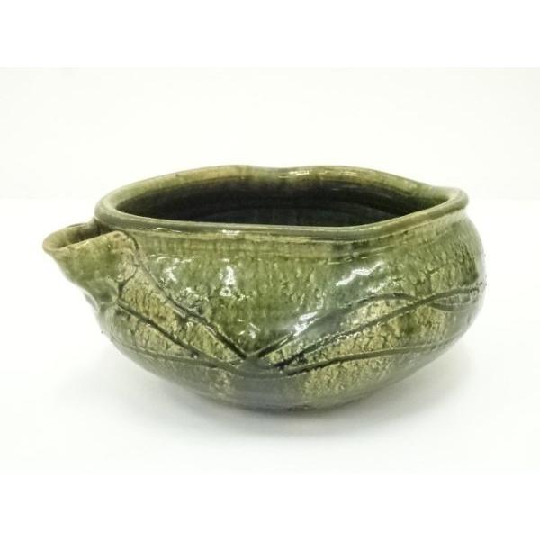 古織部片口茶碗