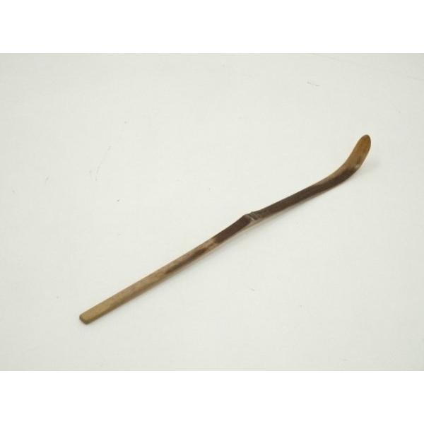 ys7289585; 宗sou 竹茶杓（銘：松琴）（大徳寺 尾関南岳書付）（共箱