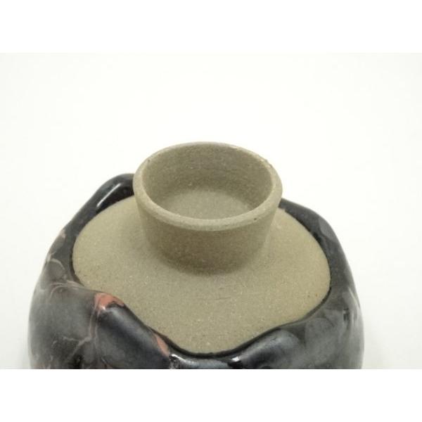 【骨董品】加藤時蔵作 油滴天目 (No.18) ys7294374; 宗sou 加藤時蔵造 油滴天目盃（共箱）【道】 : お茶道具