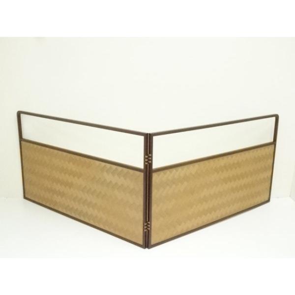 ys7298261; 宗sou 利休梅・網代風炉先屏風（箱付）【道】 : お茶道具