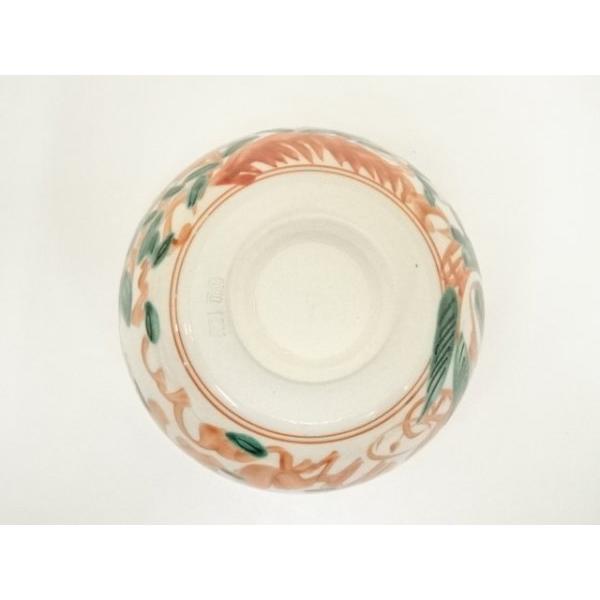 ys7300781; 宗sou 森一蔵造 赤絵花文茶碗（共箱）【道】 : お茶道具