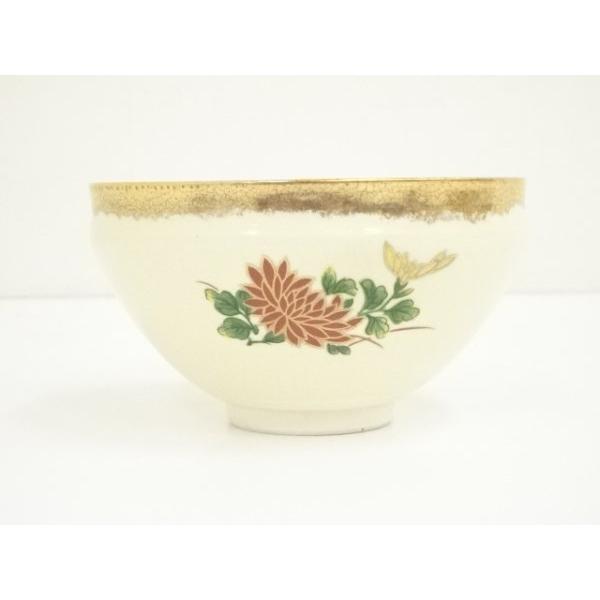 ys7302926; 宗sou 京焼 加藤昌山造 金彩色絵菊文茶碗【道】 : お茶道具