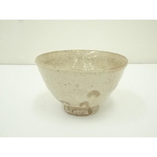 ys7303720; 宗sou 萩焼 玉村松月造 茶碗（仁和寺 立部瑞祐書付）（共箱