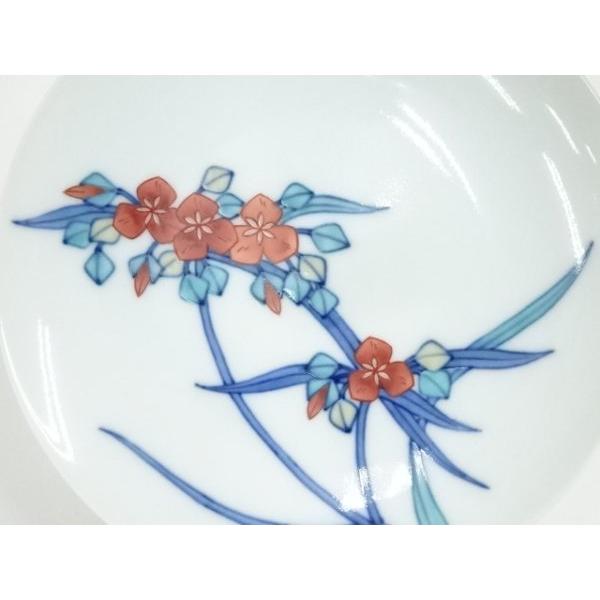 ys7304004; 宗sou 有田焼 今泉今右衛門窯造 錦露草絵紅茶碗（共箱