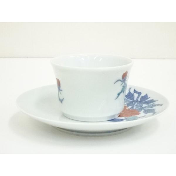 極美品★今泉今右衛門★2客★錦苺絵紅茶碗★カップ＆ソーサー★有田焼★ARITA 極美品☆今泉今右衛門☆2客☆錦苺絵紅茶碗☆カップ＆ソーサー☆有田焼