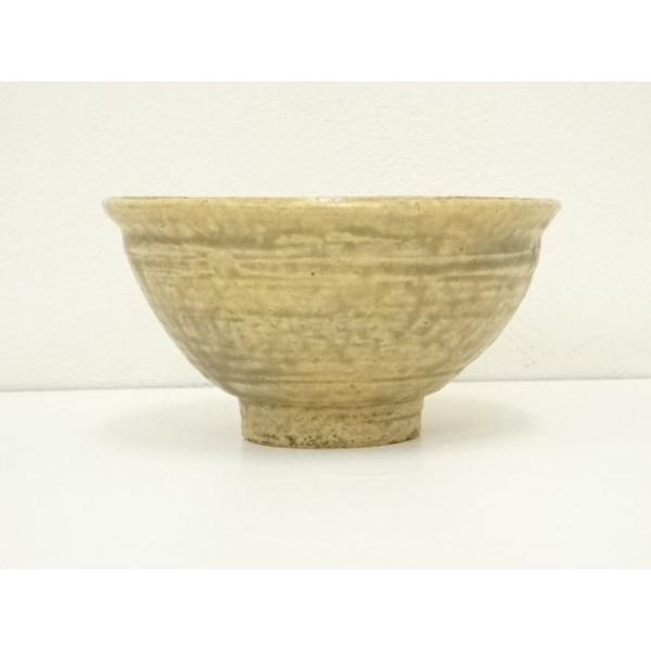 【名品】如拙庵 須田祥豊 造 粉引写 茶碗 共箱 茶道具 京焼写しの名手本物保証 ys7309864; 宗sou 京焼 如拙庵 須田祥豊造 伊羅保茶碗（共箱）【道