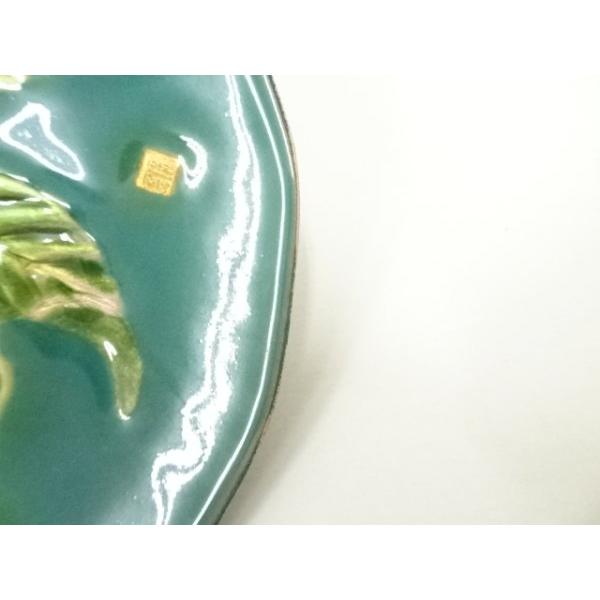 ys7314103; 宗sou 翡翠色七宝枇杷図銘々皿5客（共箱）【道】 : お