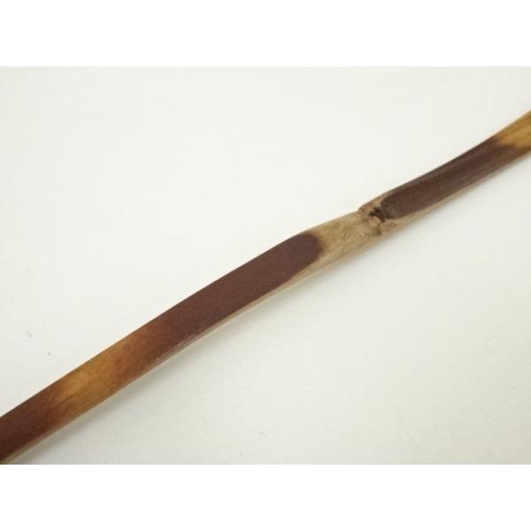 茶道具 高級茶杓 ys7323626; 宗sou 尾山桂典造 竹茶杓（銘：清寂）（大徳寺 長谷川寛州