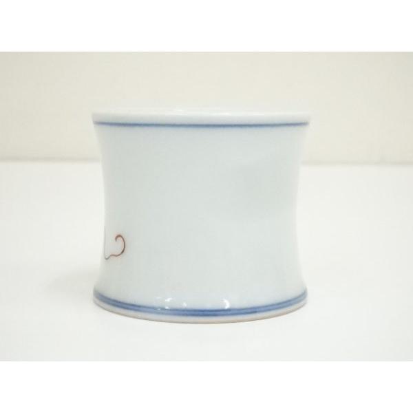 イ683 蓋置『今泉今右衛門造』『色鍋島 駒の図 蓋置 共箱』茶道具 イ