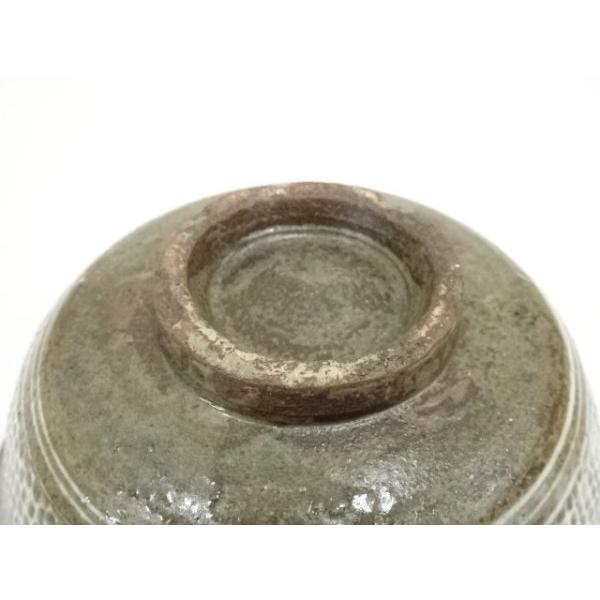 ys7327389; 宗sou 李朝窯 土丁 洪在杓造 三島茶碗（共箱）【道】 : お