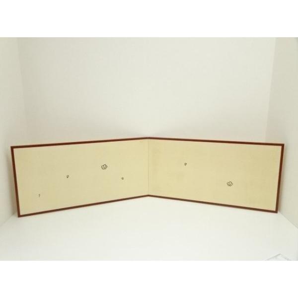 ys7329094; 宗sou 即中斎好 梅菊散らし風炉先屏風（箱付）【道】 : お