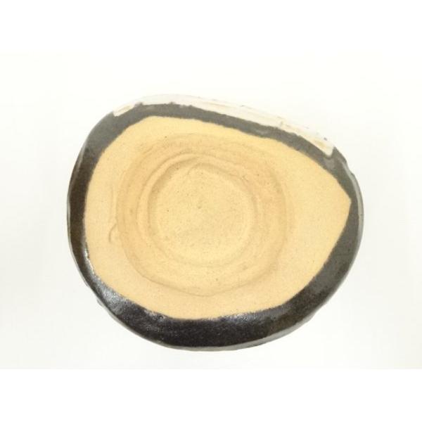 N337 薄器 『陶製』『宮川香林造』『金彩竹絵』『黒地』『茶器