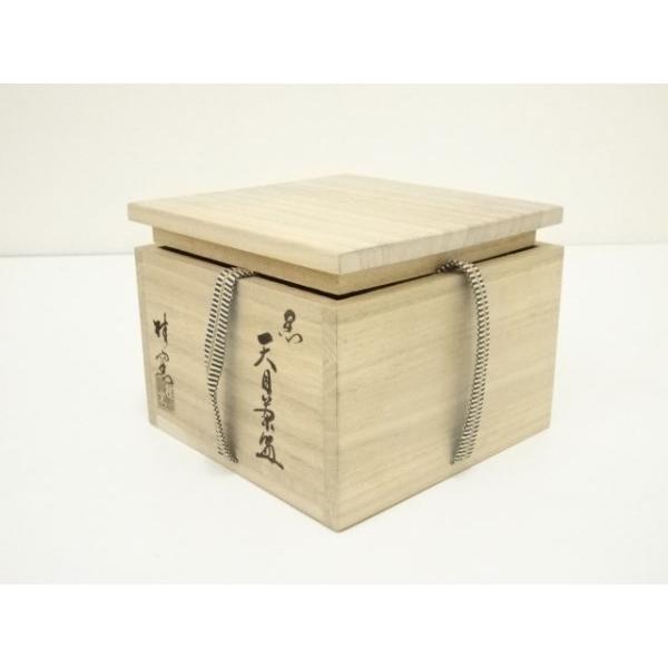 ys7340290; 宗sou 桂窯造 黒天目茶碗（共箱）【道】 : お茶道具・着物