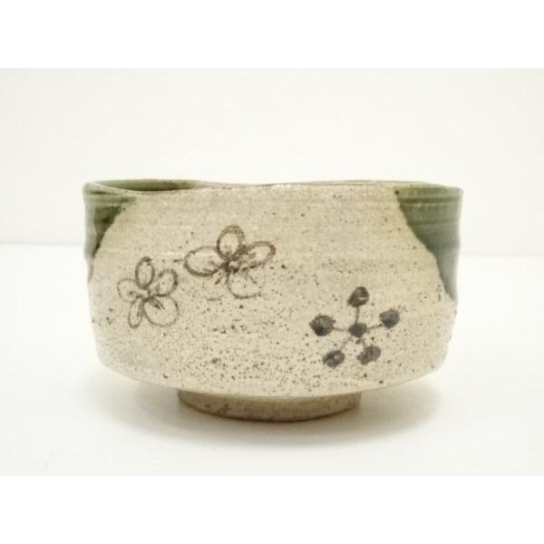ys7340329; 宗sou 加藤連瓶造 織部茶碗（共箱）【道】 : お茶道具