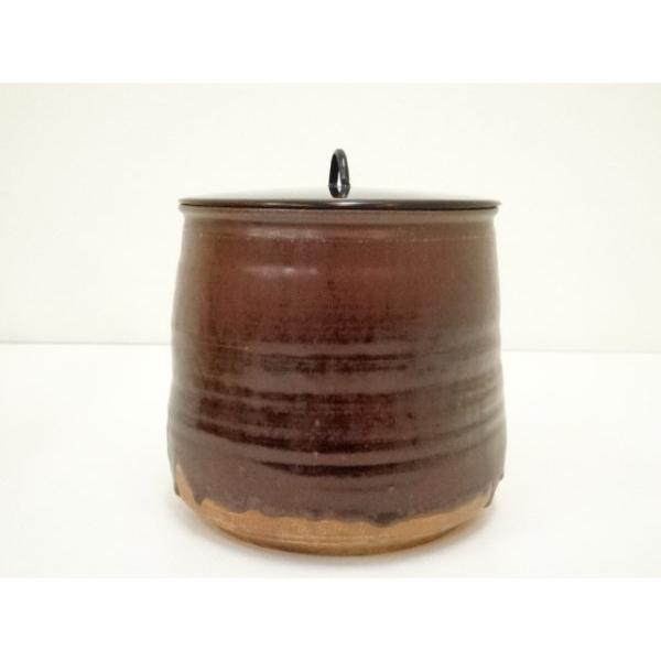 美濃 伊賀 水指 長谷川 青峯 青峰 師光衛右門 茶道具 四方桟共箱  c565 美濃 伊賀 水指 長谷川 青峯 青峰 師光衛右門 茶道具 四方桟共箱