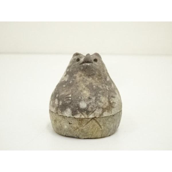 ys7342006; 宗sou 信楽焼 高橋楽斎造 狸香合（共箱）【道】 : お茶道具