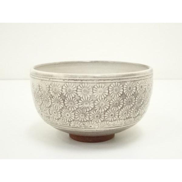 故、石田陶春　作　三島手茶碗 三島茶碗 銘 上田暦手 | 鶴田 純久の章 お話