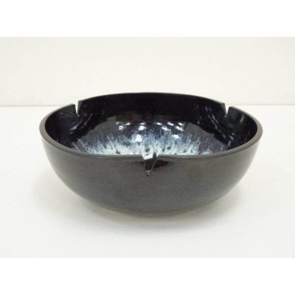 ys7346777; 宗sou 京焼 天野達夫造 天目釉菓子器（共箱）【道】 : お