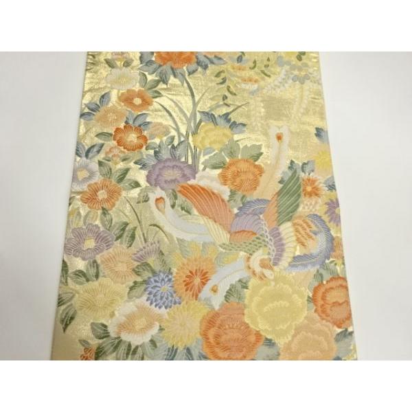 ys7360263; 宗sou 鳳凰に花々・鼓模様織出し袋帯【着】 : お茶道具 