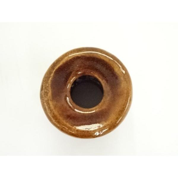 ys7365813; 宗sou 大樋焼 九代目 大樋勘兵衛造 つくね蓋置（共箱）【道