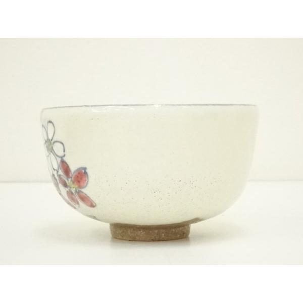 ys7369667; 宗sou 京焼 中村香菊造 乾山写粉引桜花茶碗（共箱）【道