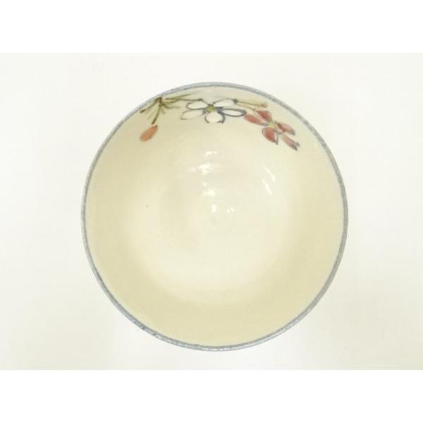 ys7369667; 宗sou 京焼 中村香菊造 乾山写粉引桜花茶碗（共箱）【道