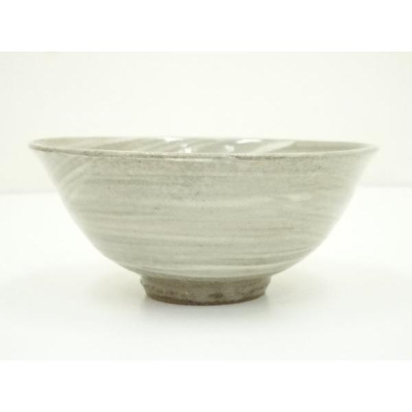 Ｓ９２７　茶碗　『刷毛目茶碗』『小山喜平 作』　共箱　抹茶碗　茶道具 ys7370067; 宗sou 京焼 小山喜平造 刷毛目茶碗（共箱）【道】 : お