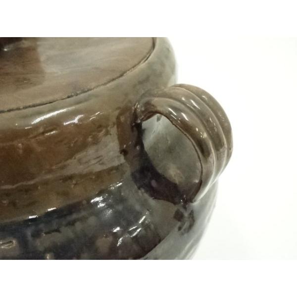 ys7370185; 宗sou 膳所焼 岩崎新定造 笹耳付水指（共箱）【道】 : お