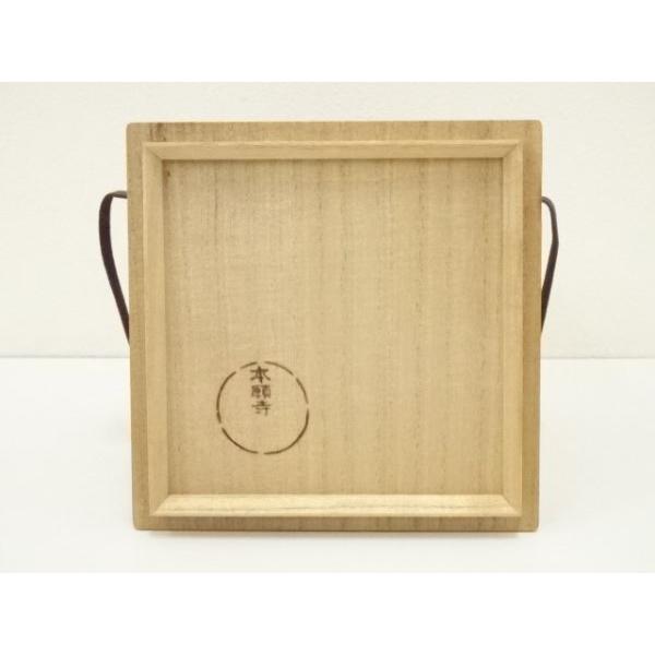 吉岡大眉作　萩焼　抹茶碗 茶道具 共箱 ys7373227; 宗sou 萩焼 大眉窯造 吉賀大眉 倣一文字茶碗（共箱）【道