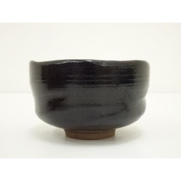 ys7373347; 宗sou 京焼 丹羽好一造 黒釉茶碗（共箱）【道】 : お茶道具