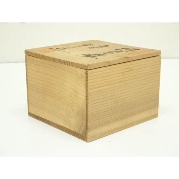 茶道具　京焼　平安　小川武雄作　梅椿文　食籠　共布共箱　V　R8955 ys7379190; 宗sou 九谷焼 幸山窯造 色絵梅茶碗（共箱）【道】 : お