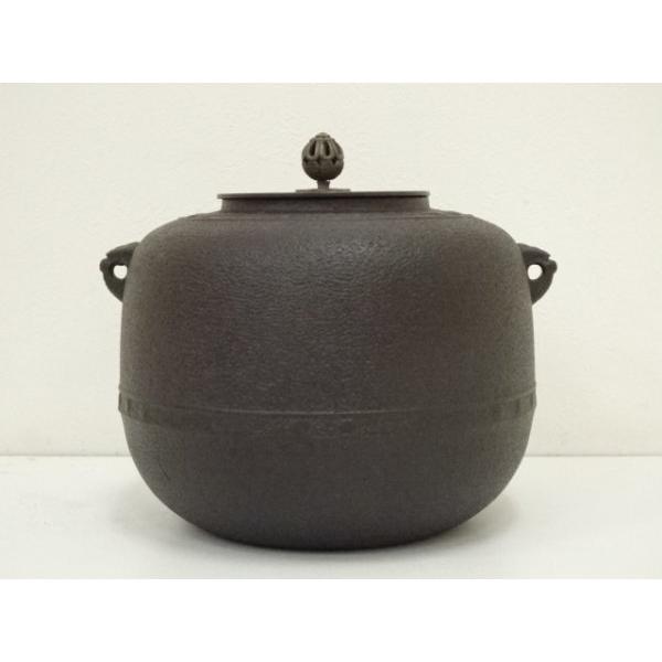 ys7380559; 宗sou 釜師 佐藤清光造 釜（共箱）【道】 : お茶道具・着物