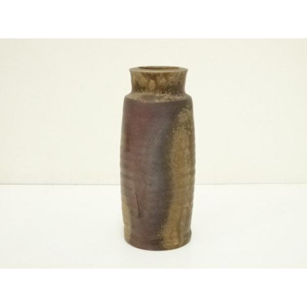 ys7411323; 宗sou 備前焼 作家物 花入（保護箱）【道】 : お茶道具