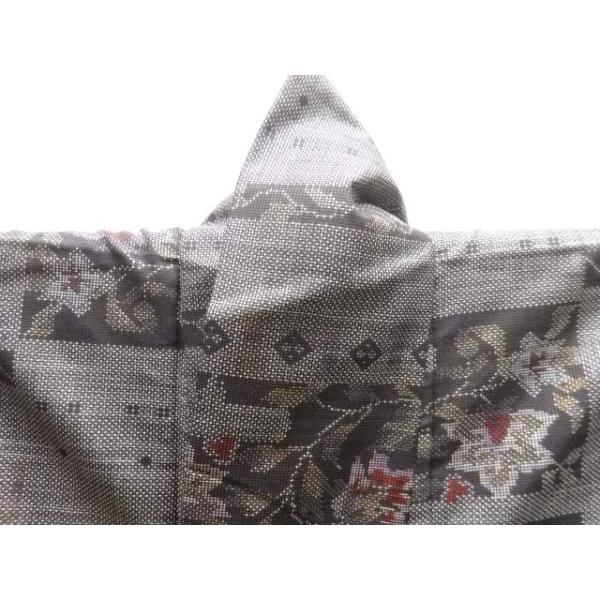 ys7493453; 宗sou 唐花模様織り出し本場泥大島紬着物(5マルキ)【着