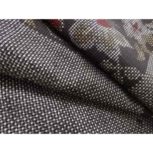 ys7493453; 宗sou 唐花模様織り出し本場泥大島紬着物(5マルキ)【着