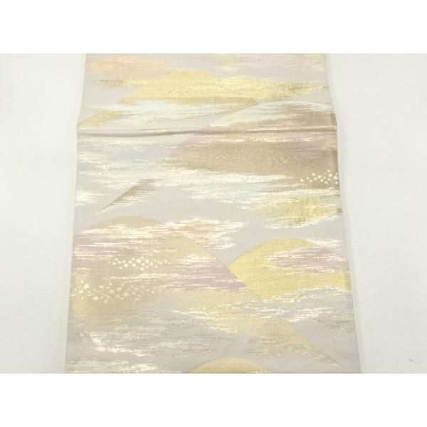 ys7557155; 宗sou 山並に霞模様織出し袋帯【着】 : お茶道具・着物 宗