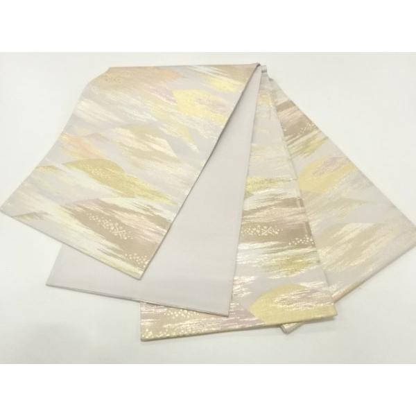 ys7557155; 宗sou 山並に霞模様織出し袋帯【着】 : お茶道具・着物 宗