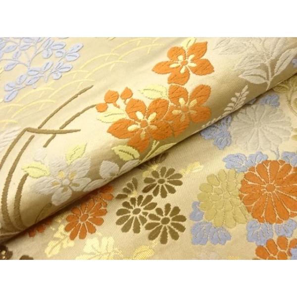 ys7557504; 宗sou 唐織秋草模様織出し袋帯【着】 : お茶道具・着物 宗