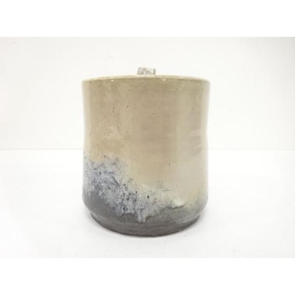 ys7561597; 宗sou 萩焼 小久保凌雲造 灰被 水指【道】 : お茶道具