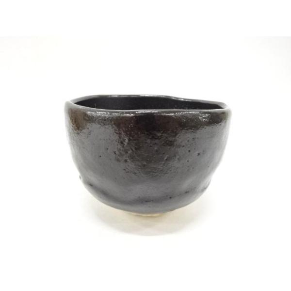 ys7774096; 宗sou 楽焼 鈴木常楽造 黒楽 茶碗【道】 : お茶道具・着物