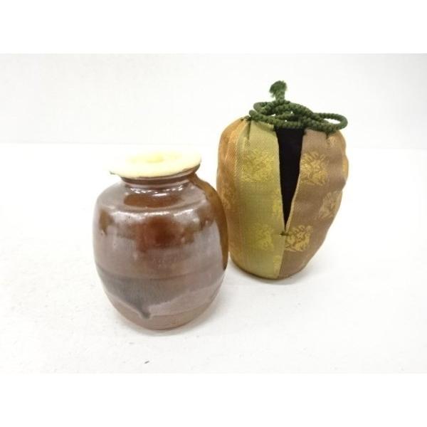 ys7774160; 宗sou 如拙庵 須田祥豊造 瀬戸釉 肩衝茶入【道】 : お